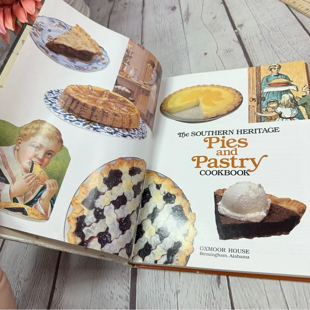 vtg 1984 The Southern Heritage Pies & Pastry Cookbook southern living hardcover